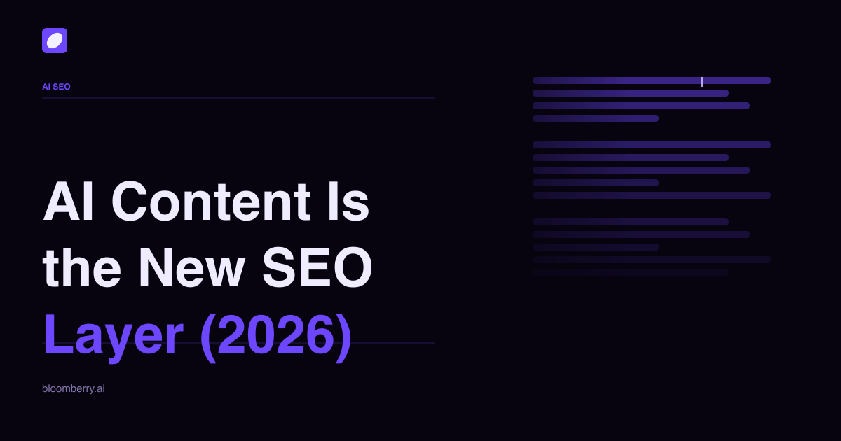 AI Content Is the New SEO Layer (2026)