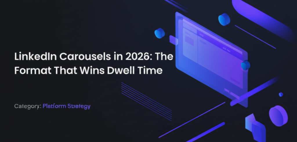 LinkedIn Carousels in 2026: The Format That Wins Dwell Time